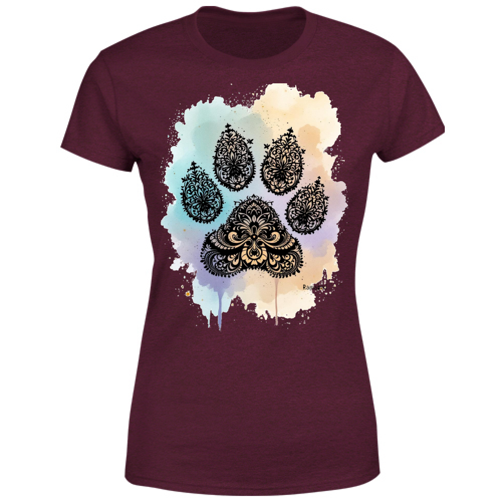 T-shirt Zampa - donna girocollo