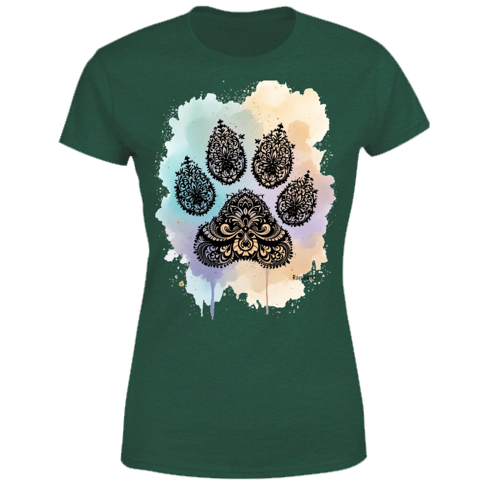T-shirt Zampa - donna girocollo