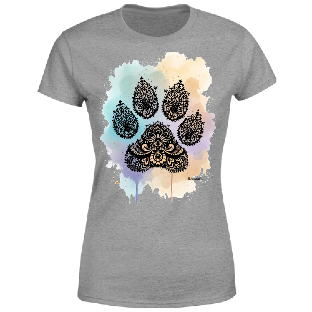 T-shirt Zampa - donna girocollo