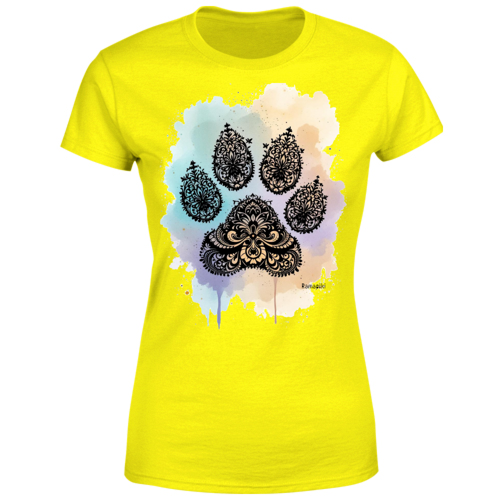 T-shirt Zampa - donna girocollo