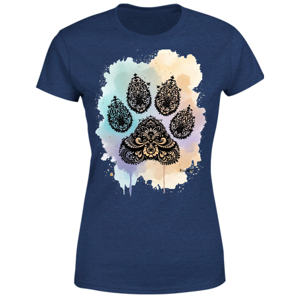 T-shirt Zampa - donna girocollo