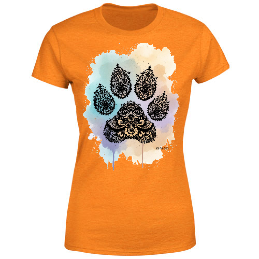 T-shirt Zampa - donna girocollo