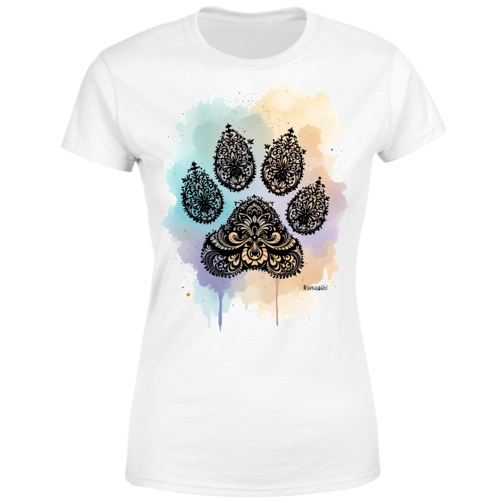 T-shirt Zampa - donna girocollo