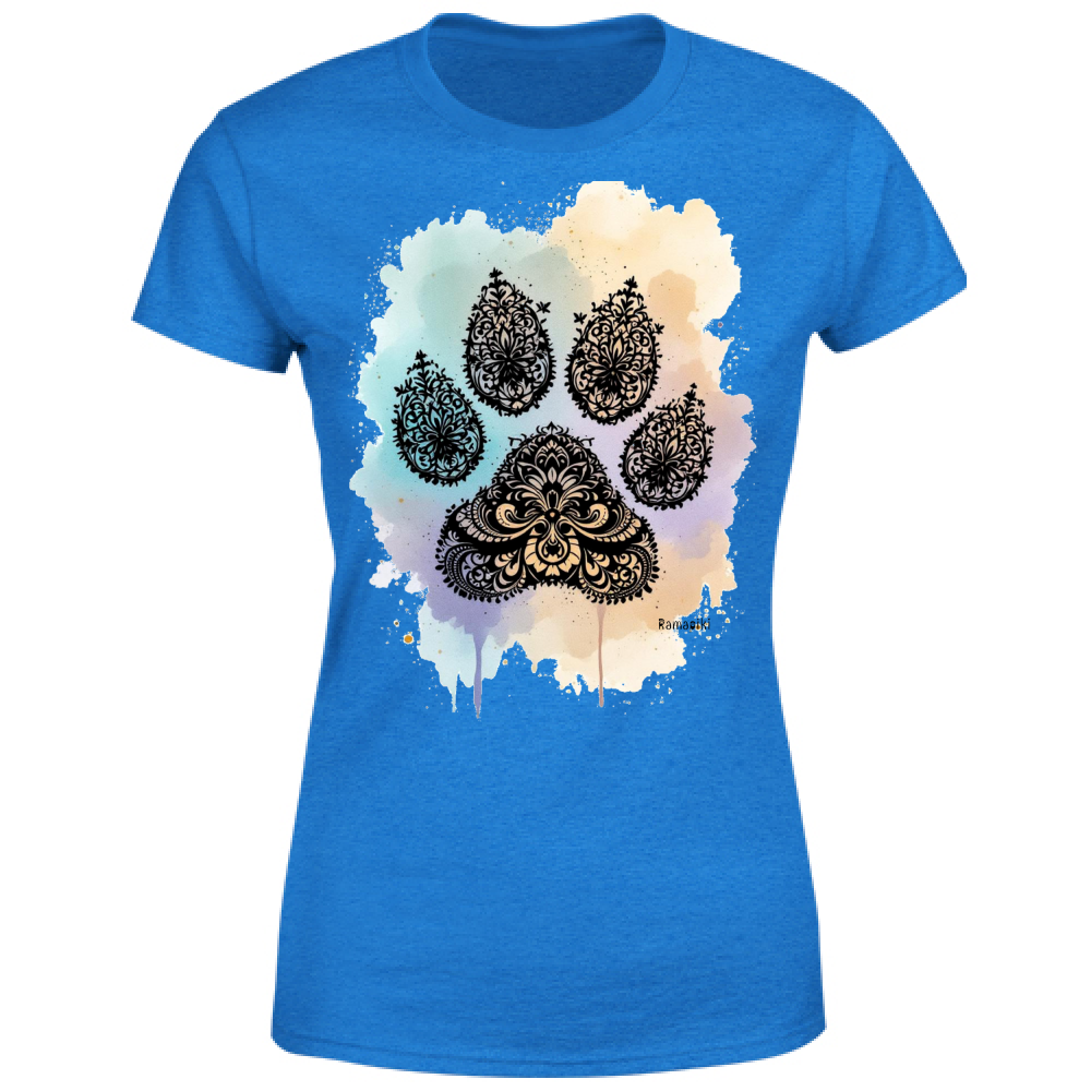 T-shirt Zampa - donna girocollo