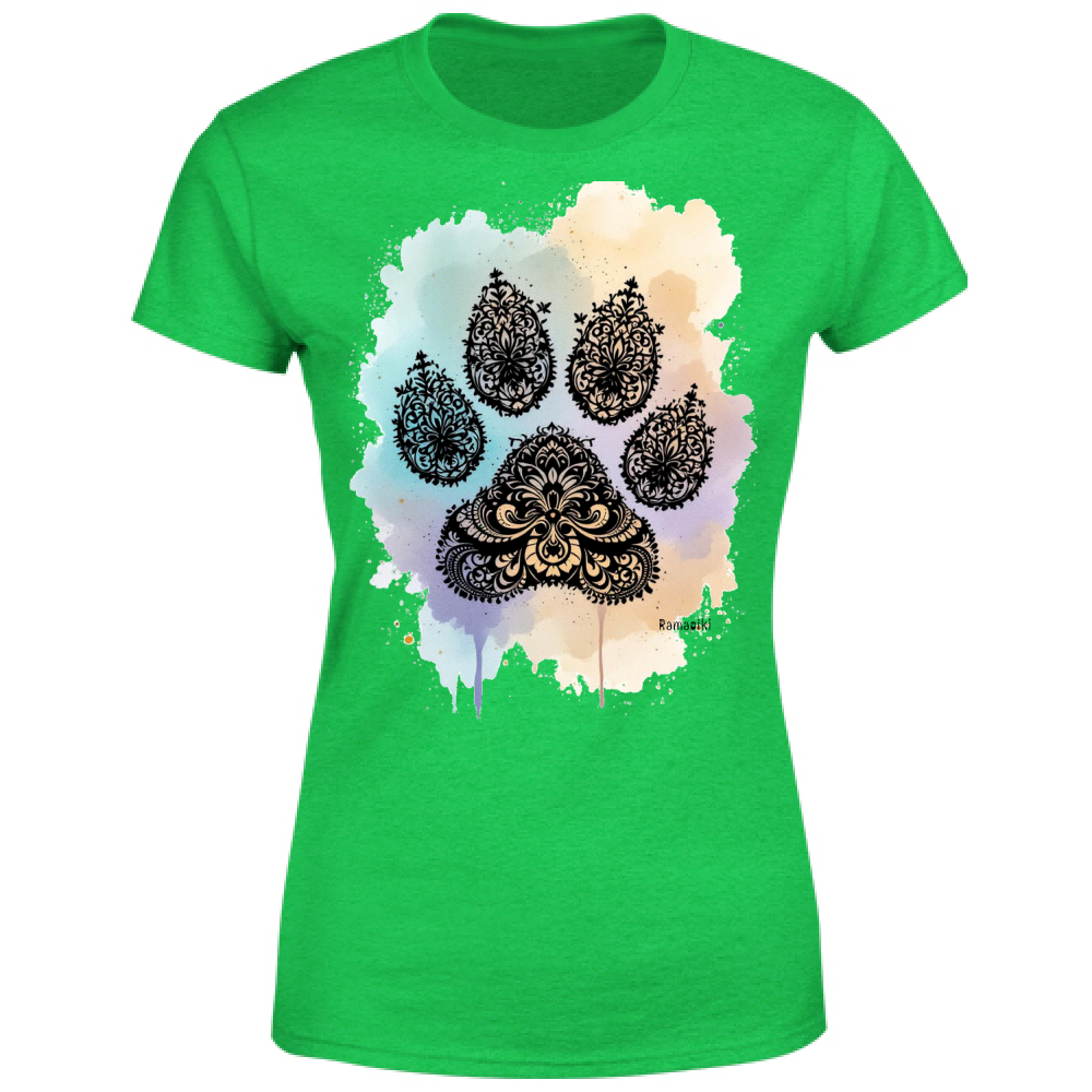 T-shirt Zampa - donna girocollo