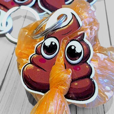 Dettaglio moschettone e catena porta sacchetti igienici per cani