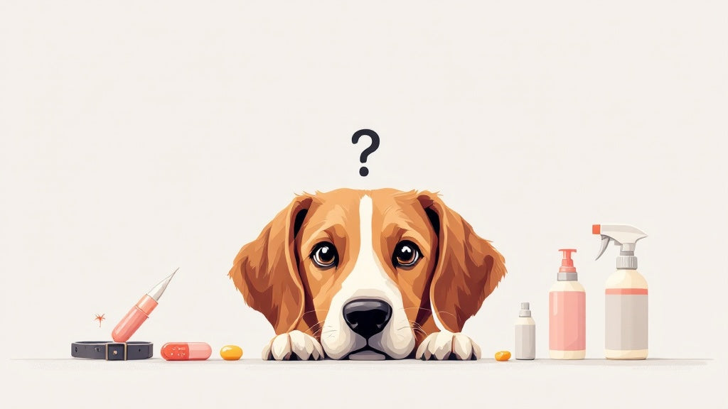 Quali tipi di antiparassitario esistono? Qual è il migliore per il tuo cane?
