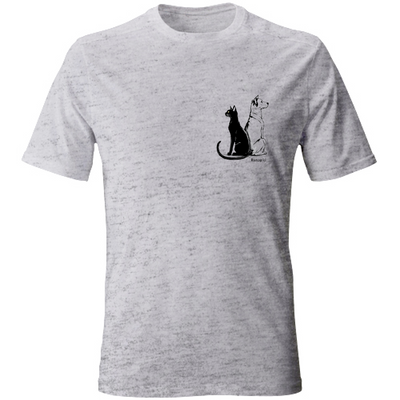 T-Shirt Unisex Cane e Gatto