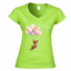 T-shirt Bassotto - donna scollo V