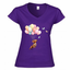 T-shirt Bassotto - donna scollo V