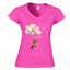 T-shirt Bassotto - donna scollo V