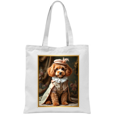 Borsa Tote bag Cani di Corte - Barboncino