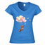 T-shirt Bassotto - donna scollo V