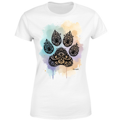 T-shirt Zampa - donna girocollo