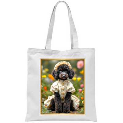 Borsa Tote bag Cani di Corte - Barboncino