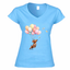 T-shirt Bassotto - donna scollo V