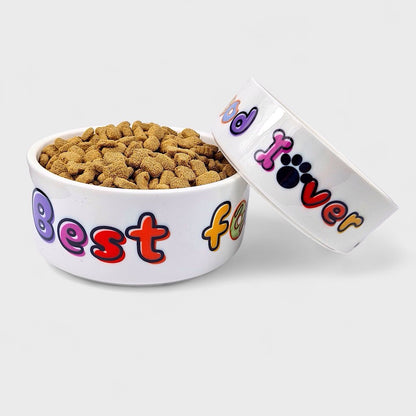 Ciotola in ceramica per cani - Best food lover | TG. S - L