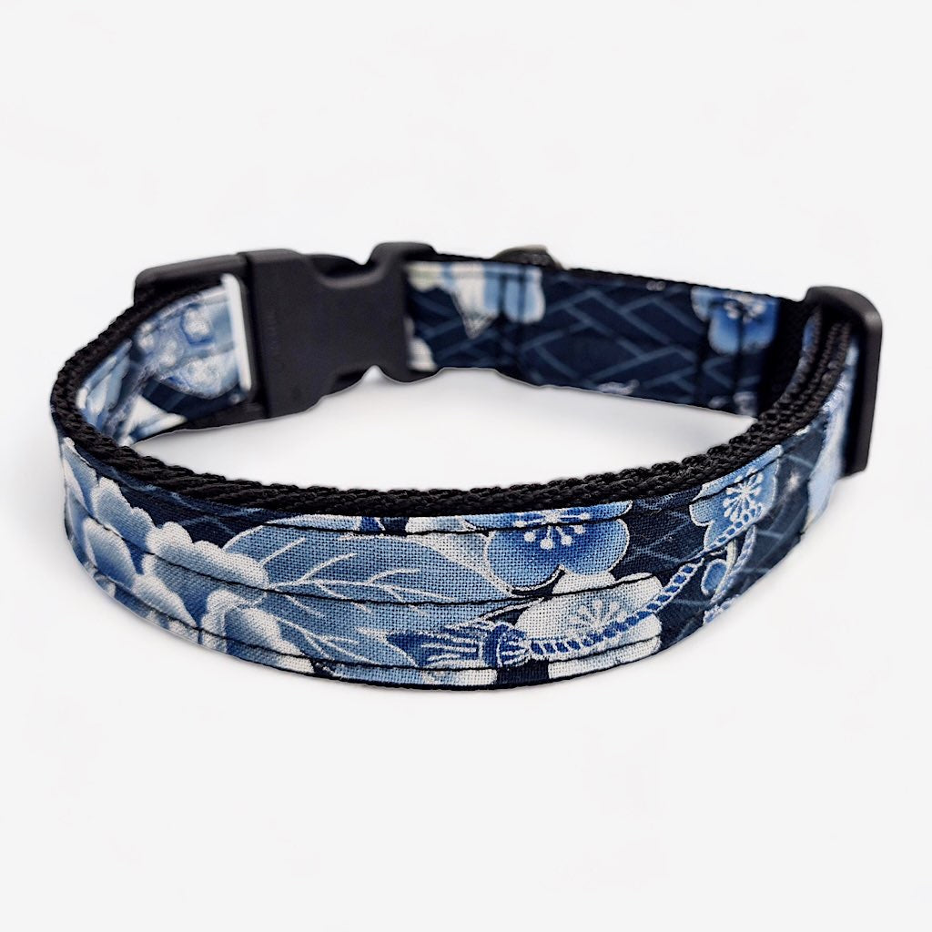 Collare per cani - regolabile | tg. XS - S - M | Argento blu