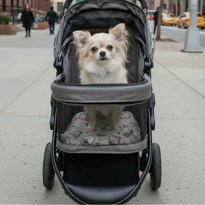 Coperta artigianale per cani adatta anche per il passeggino e trasportino