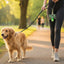 cane con guinzaglio e porta sacchetti igienici