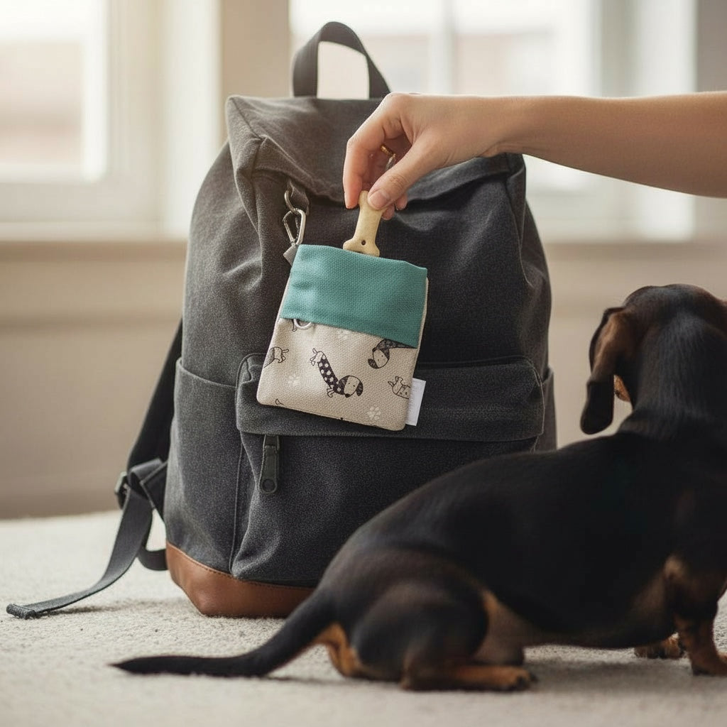 Porta snack e premietti per cani