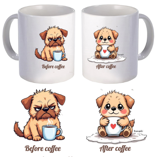 Tazza Before/after coffee