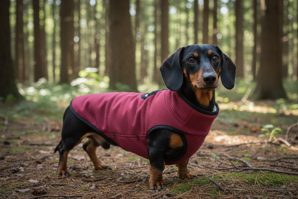 Cappottino per cani realizzato su misura