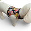 Profilo laterale pettorina small con pattern floreale