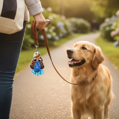 PoPortami con te – porta sacchetti igienici per cani, mani libere e massima comodità