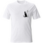 T-shirt cane e gatto unisex - vista frontale
