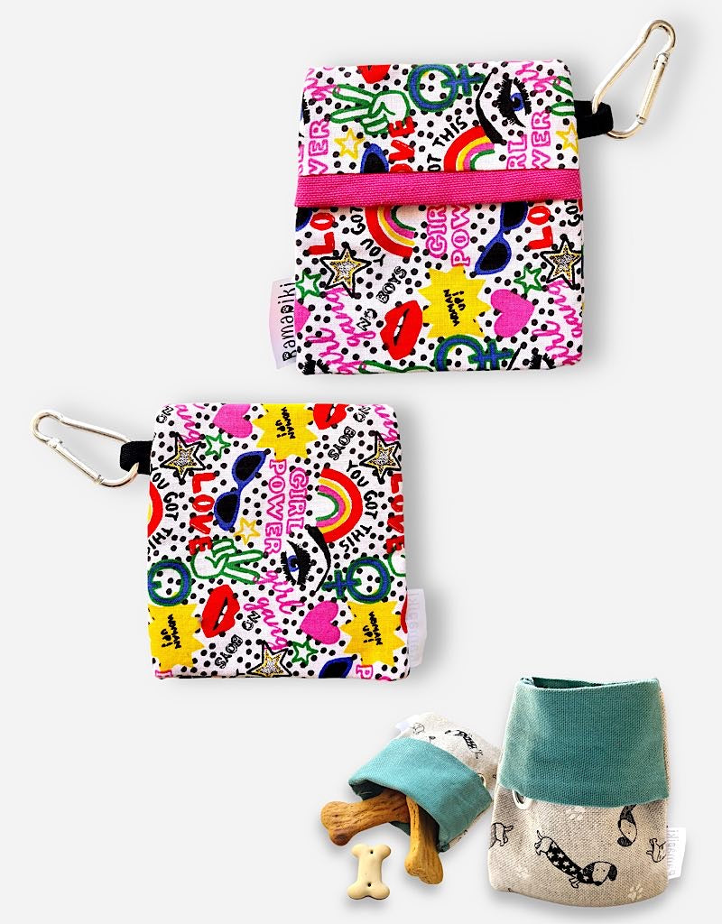 tasca porta snack per cani